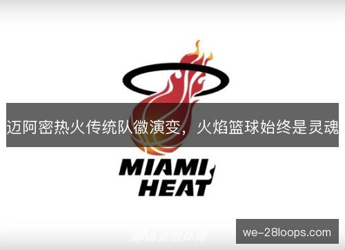 迈阿密热火传统队徽演变，火焰篮球始终是灵魂